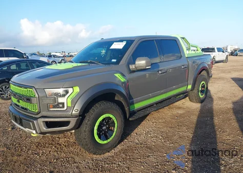 2018 Ford F150 Raptor from USA, damaged, VIN 1FTFW1RG5JFB99866